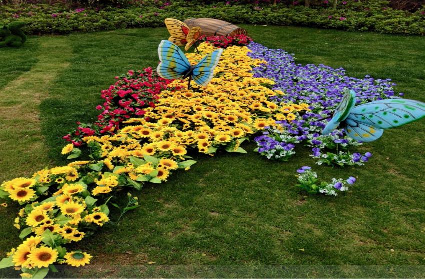 襄陽(yáng)園林景觀公司巧用植物色彩營(yíng)造優(yōu)美景觀